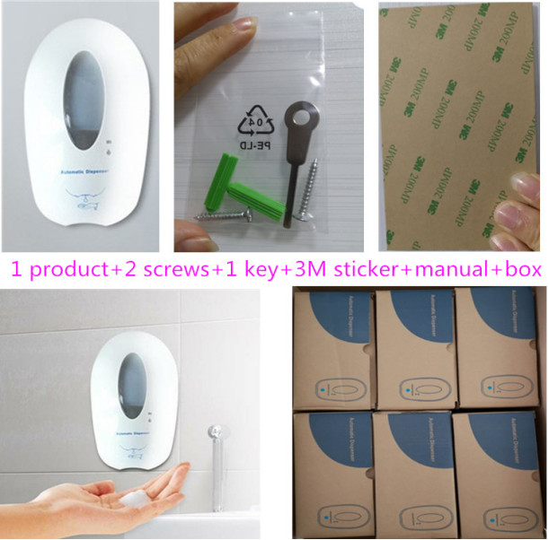 Kitchen No Touch Hand Soap Dispenser Motion Sensor For Covid-19