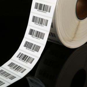 China High Quality Factory Custom Barcode Roll Adhesive Sticker Label wholesale