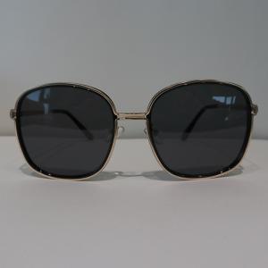 China TR90 Gold Unisex Polarized Sunglasses PC Black Anti Reflective wholesale