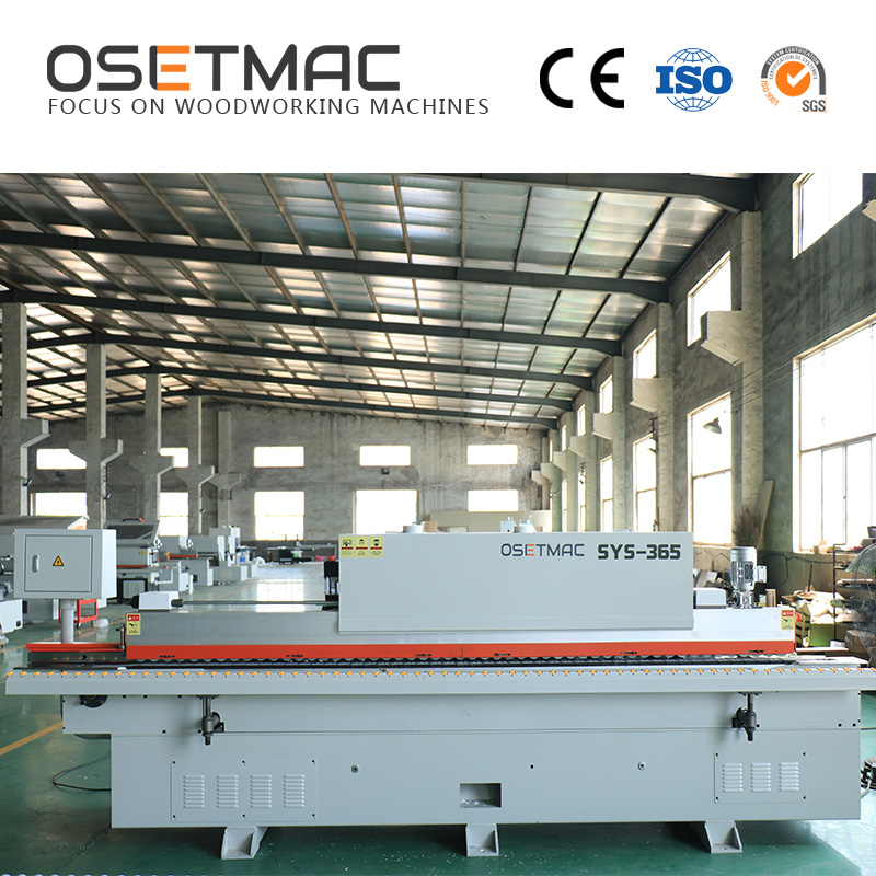 Speed Panel Feed Automatic Edge Banding Machine for Building Material Industries Design