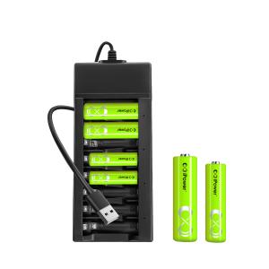 China 1.2V 8 Slot Nicokel Metal Hydride NIMH Battery Charger For AA And AAA Batteries wholesale