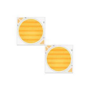 China High Brightness Downlight CCT 36V 36W Bridgelux Dimmable LED Chip wholesale
