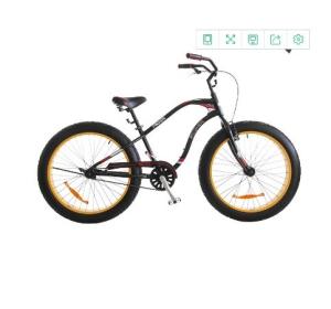 China 26&quot; Wheel Size Fat Tire Bike Bicycle Snow Bike with L 180MM Stem and Durable Construction wholesale