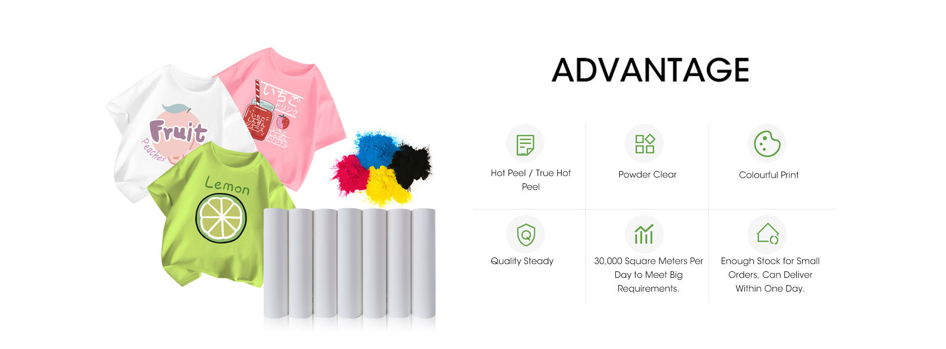 150g Hot Peel Light Inkjet Cotton T-shirt Heat Transfer Paper A4