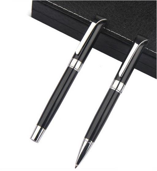 ODM fancy silver metal ballpoint penroller pen with high quality