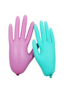 China Textured Finger Tips Surgical Rubber Gloves Natural Rubber Feel Enhanced Grip wholesale