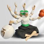 ANIME HEROES Sauron Game Figurines Toys Finished Goods Model Decoration