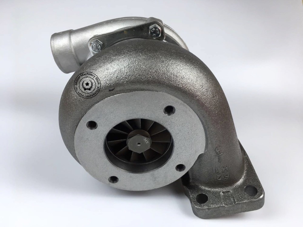 Komatsu PC200-6 Excavator Engine Parts Cummins 6D95 Small Head Supercharger