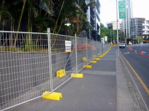 China 3mm 2m Temporary Fence Panels Galvanized For Construction wholesale