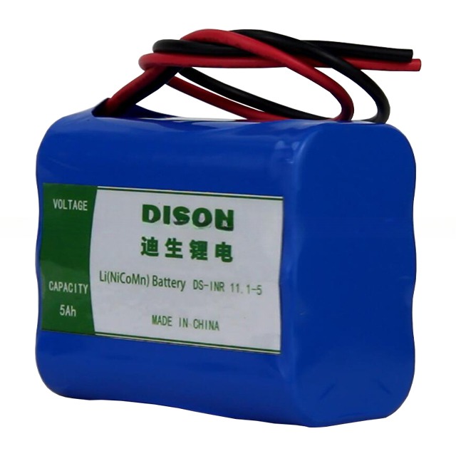 11.1V 5Ah NMC Li Ion Li NiCoMh Battery Pack For Robotics And Vacuum Cleaner
