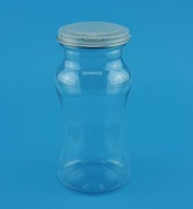 China 590Ml PET Plastic Jars Food Grade Material Customized Lid Color 40℃ Resistance wholesale