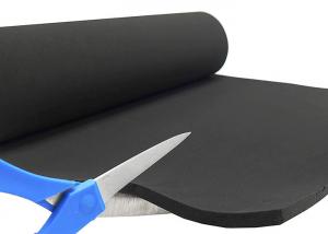 China Practical Fireproof Neoprene Insulation Sheets , Synthetic Thin Flexible Rubber Sheet wholesale