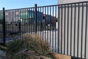China 8FT Tall Tubular Steel Fencing Driveway Gates Wrought Iron Fence wholesale