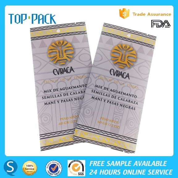 Custom Digital Print Food Packaging Pouches For Morniga Leaf Powder