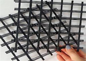 China Disease Prevention 50KN 40m Geogrid For Road Stabilization wholesale