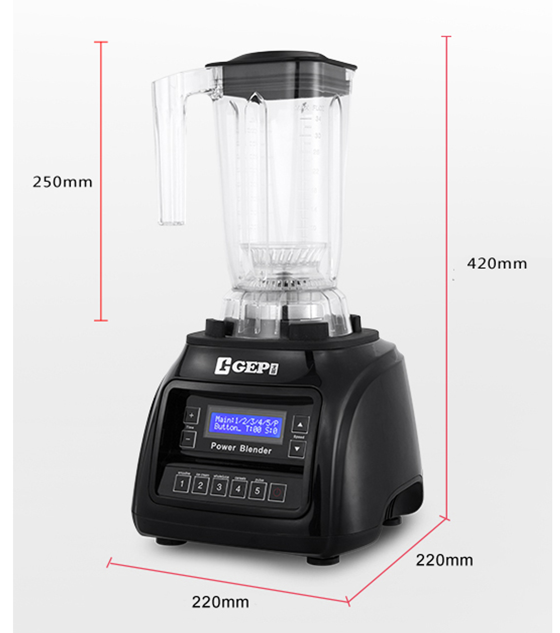 Multifunctional Electric Professional Design Small Used Blenders for Kitchen Appliances