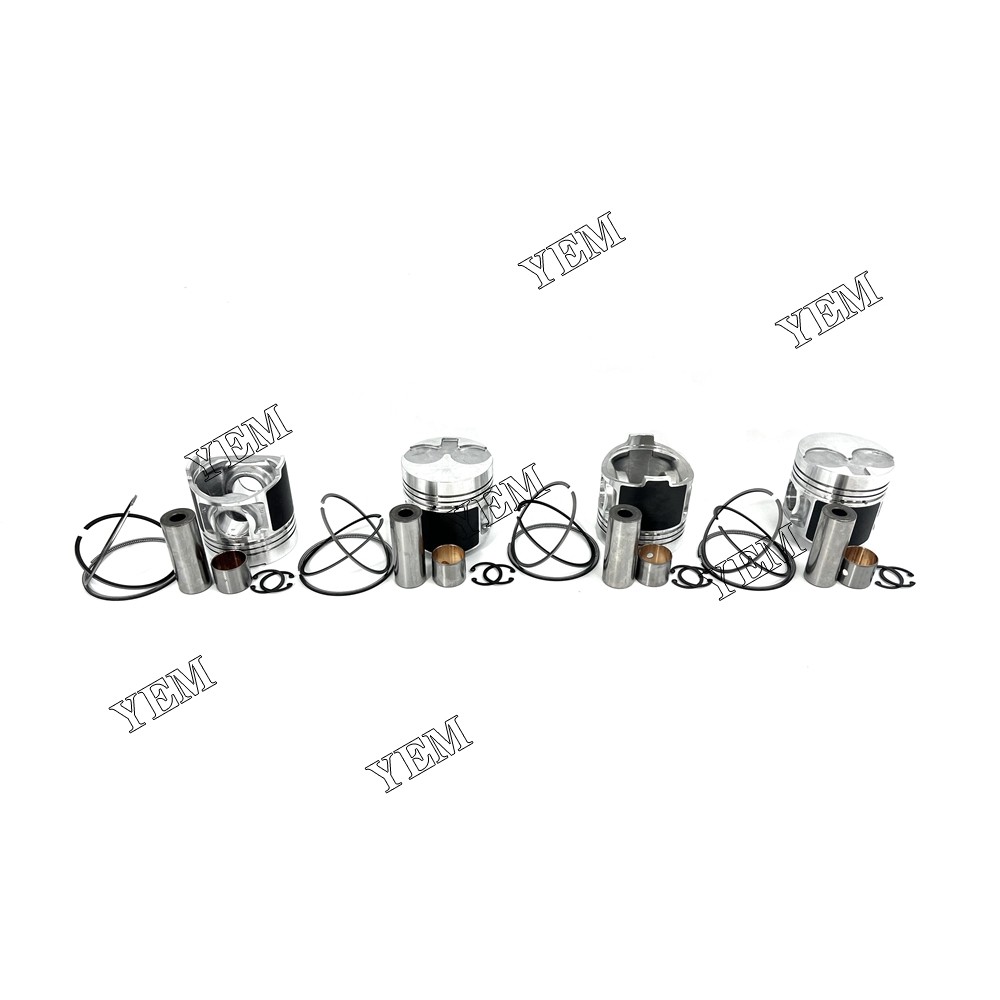 4PCS Buy N844 Piston With Rings For Fits Shibaura High Quality 3024 3024C N844 404D-22