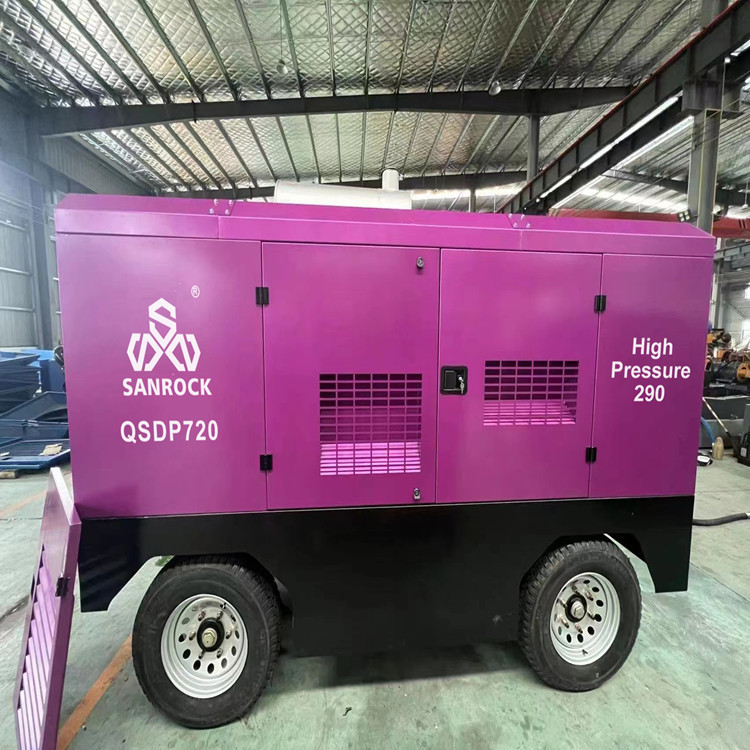 Mobile Screw Air Compressor Diesel Driven Screw Type Air Compressor Industrial Screw Air Compressor Machine