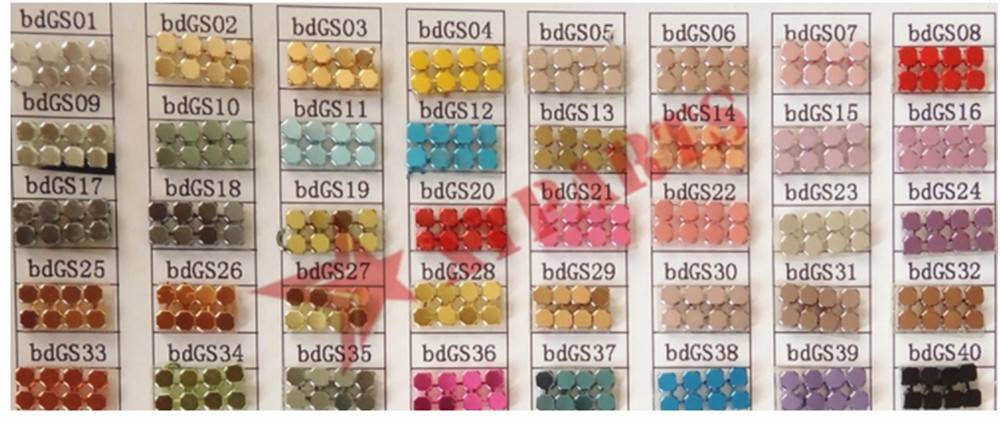 Various Color 3mm Metal Sequin Mesh For Space Divider