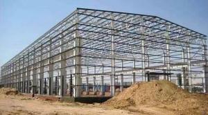 China Q355-Q460 Steel Building Construction High Durability Modern Design wholesale