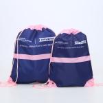 Promotional Waterproof Luxury 210D Polyester Gym Drawstring Bag