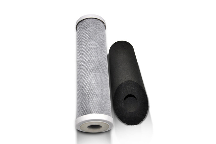 11 Inch Carbon Block Water Filter Cartridges 8cm Diameter For Water Purification
