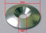 34MM Domed Seat Titanium Washers Anti Corrosion For Racing Spherical Seat