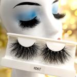 5D 25mm Natural Looking Strip Lashes Dramatic Waterproof Soft Cotton Band