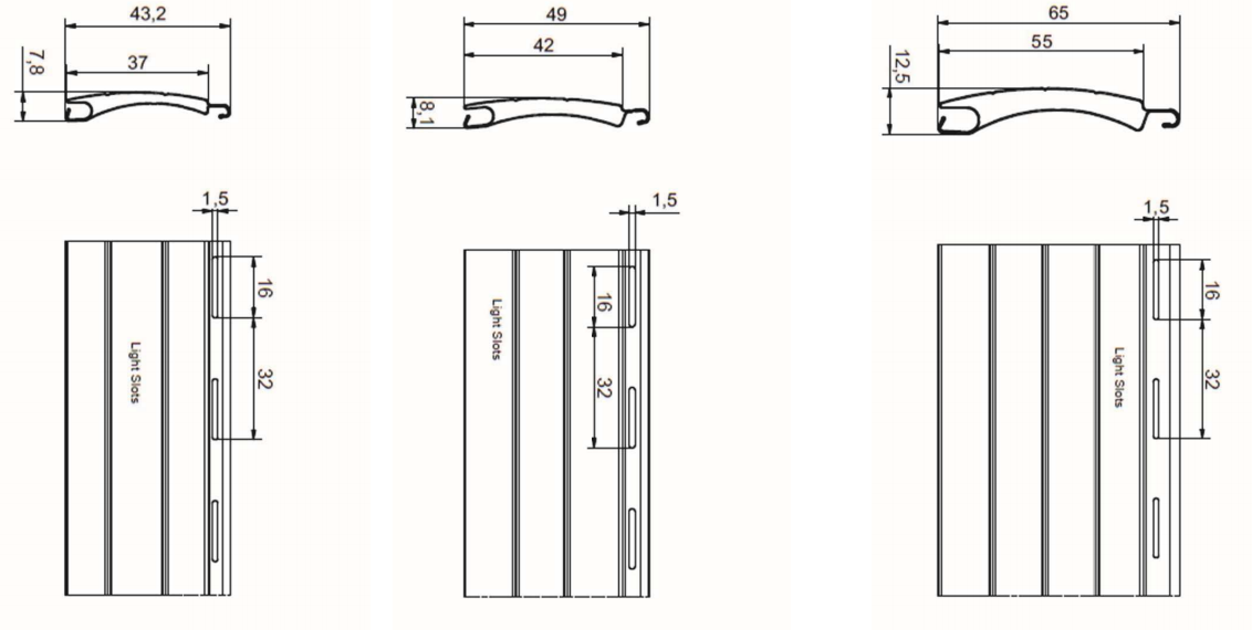 PU rolling shutter drawing 