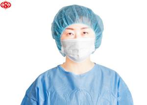 China 18 Inch Pp Nonwoven Round Disposable Mob Cap Hairnet Free Sample wholesale