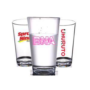 China 500ml Clear Printed Plastic Beer Cups 16oz PP PS Plastic Stein Cups wholesale