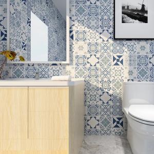 China China Factory Tile Effect Wallpaper ECO Friendly Mosaic Self Adhesive Wallpaper wholesale
