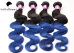 BellaQueen 4PCS One Set Ombre Remy Hair Extensions Indian Remy Hair