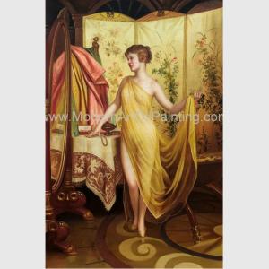 China Classic Nude Female Oil Painting Reproduction Hand Painted People Oil Painting wholesale