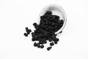 China 10mm Extruded Granulated Carbon High Efficiency Desulphuritration 20mg/G Min wholesale