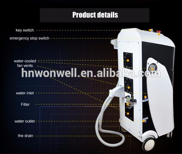 808nm Laser hair removal machine for beauty salon