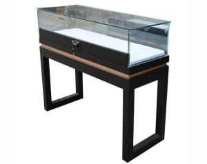 China Lockable Glass Display Cabinet / Floor Standing Glass Display Cabinets wholesale