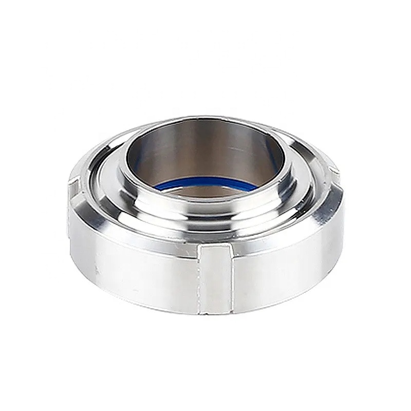 Welding Union Pipe Fitting for General in Sanitary Grade Stainless Steel 304/316 3A SMS