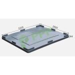 Heavy Duty Plastic Folding Large Container 1200x1000x975mm For Automotive