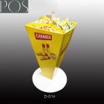 hydrogen balloon dump bin display stand box