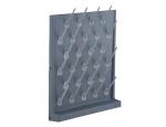 Science Lab Equipment Acid Proof Pegboard Single Face PP Drip Shelf