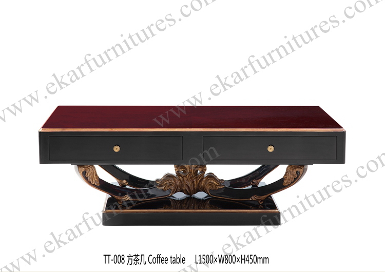 Coffee table marble coffee table neo classical furnitrue living room furniture TT-019