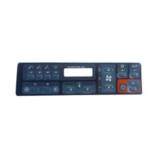 China E312B E320B Excavator AC Panel Button Sticker Plastic Material wholesale