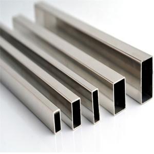 China 15x30 10x20mm Stainless Steel Pipe 304 316 201 202 Welded Flat Rectangular Tubes wholesale