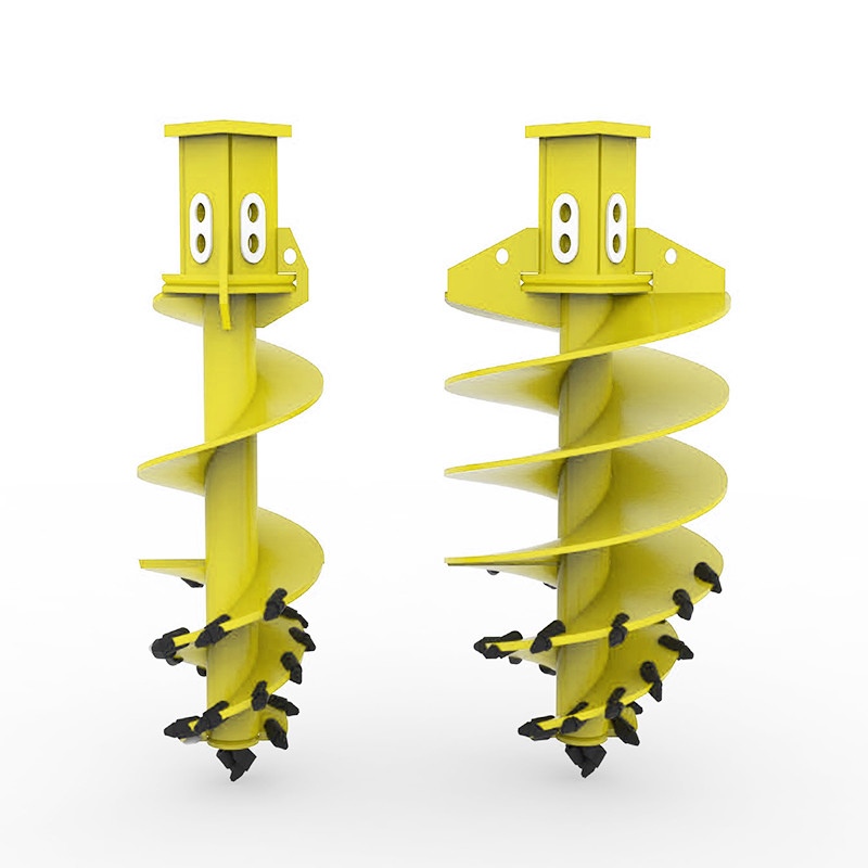 Carbon Steel Drilling Auger Bucket For Piling Rig Rotary Drilling Rig