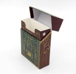 CMYK Christmas Paper Gift Box Finished Cosmetic Paper Packaging 70mm Length
