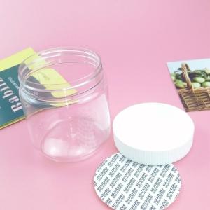 China Wide Mouth Round 250ml Airtight Plastic Food Jars Straight Sided wholesale
