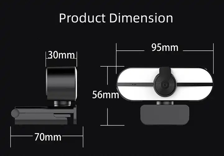 Broadcast Video Live Streaming Webcam Waterproof Practical 1080P