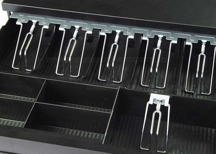 Retail Restaurant Metal Cash Drawer Money Storage Box Customized 4.9 KG 4042