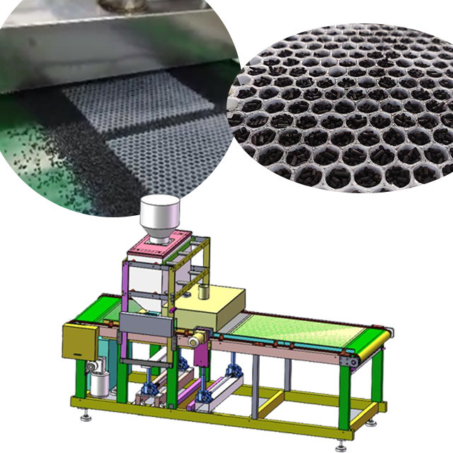 Activated Carbon Honeycomb Filter Making Machine 15-30min Transfer Time